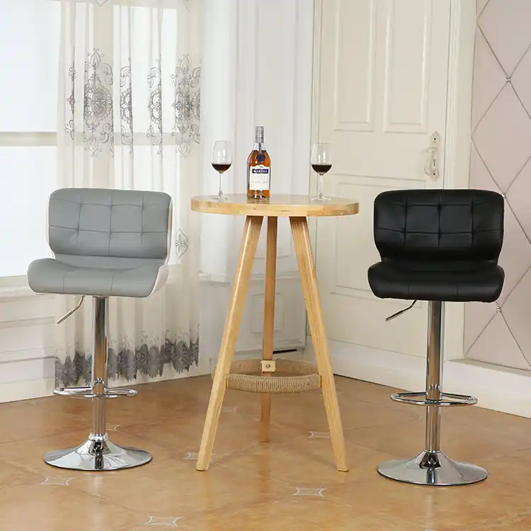 bar stools leather italian modern